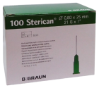 Agujas Sterican Verde 25x8 mm 1 100 uds